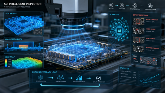 Automated Optical Inspection (AOI) in PCBA 2026: The Foundation of Zero-Defect Manufacturing in High-Density Electronics