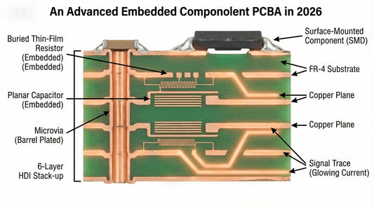 Embedded Component PCBA in 2026: Advanced Integration for High-Density & High-Performance Electronics